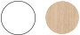 White / Natural Oak